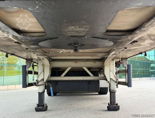 Kühlauflieger Burg O-3-42 VAN BEURDEN AIR CARGO ROLLERBEDS TAI