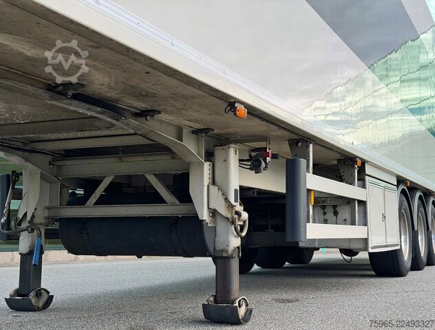 Kühlauflieger Burg O-3-42 VAN BEURDEN AIR CARGO ROLLERBEDS TAI