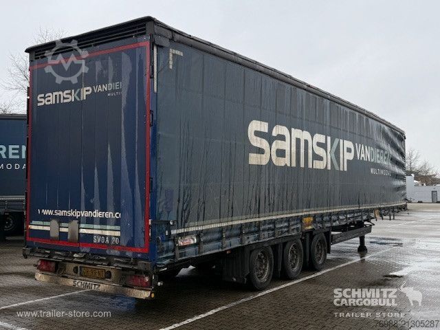 Auflieger mit Pritsche & Plane Schmitz Cargobull Curtainsider Mega