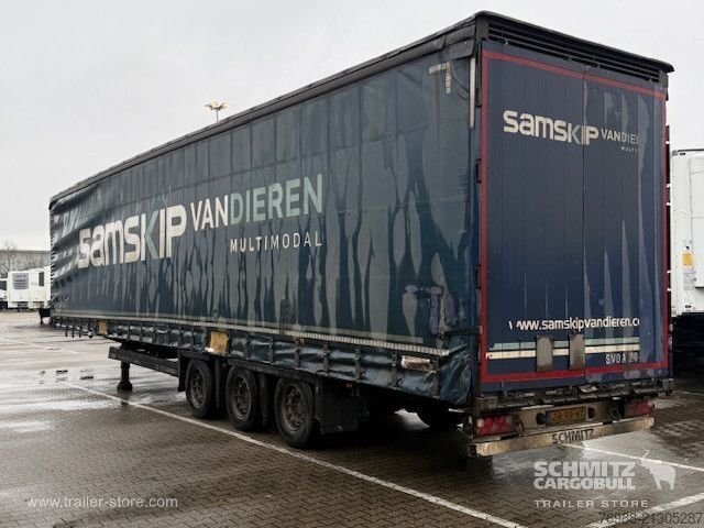 Auflieger mit Pritsche & Plane Schmitz Cargobull Curtainsider Mega