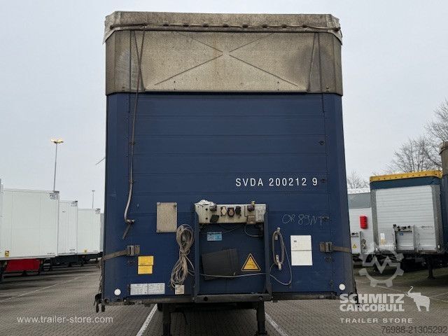 Auflieger mit Pritsche & Plane Schmitz Cargobull Curtainsider Mega