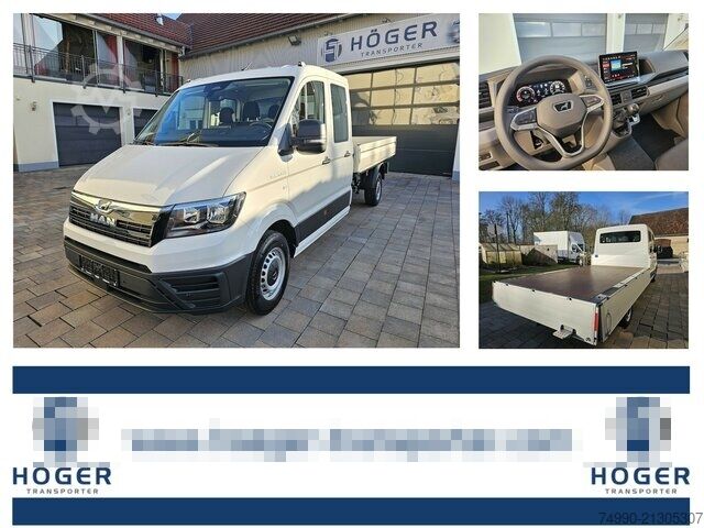 Pritschenwagen MAN TGE 3.140 Doka L4 Next Level SmartLink Tempomat