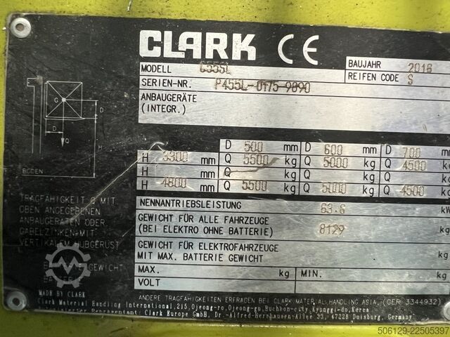 Forklift CLARK C55s