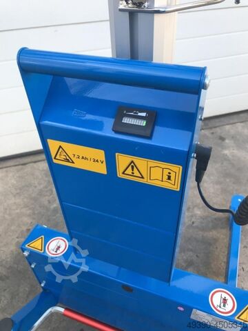 Elektro Ladelift - Gehstapler, Deichselstapler; für die ergonomische Handhabung kleiner Lasten, Gehs EXPRESSO Lift & Drive 125 (lift2move)