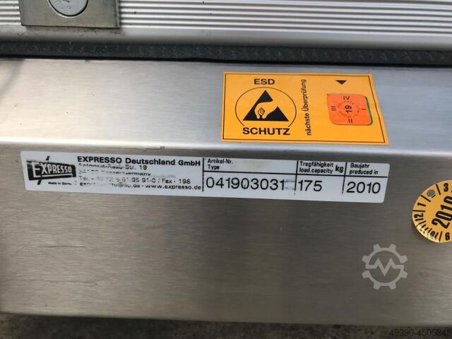 Elektro Ladelift - Gehstapler, Deichselstapler; für die ergonomische Handhabung kleiner Lasten, Gehs EXPRESSO Lift & Drive 175 (lift2move)