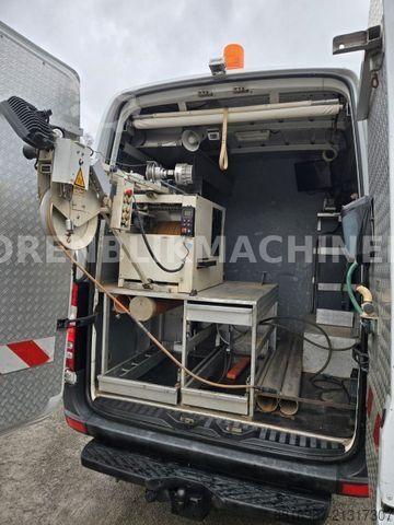 Vacuum tank truck MERCEDES-BENZ 515 CDI KANAL INSPEKTION