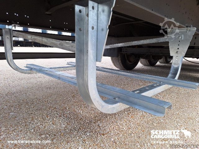 Open semitrailer with tarp Schmitz Cargobull Curtainsider Mega