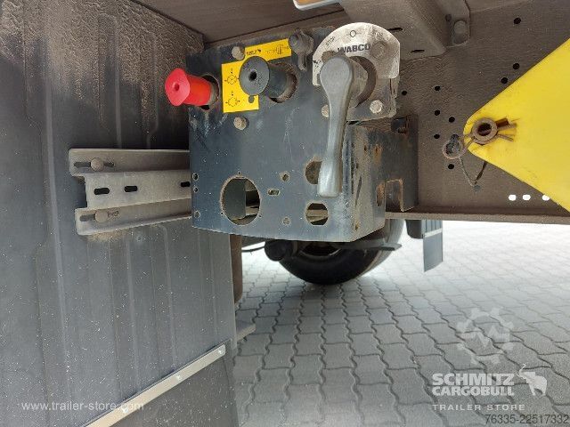 Open semitrailer with tarp Schmitz Cargobull Curtainsider Mega