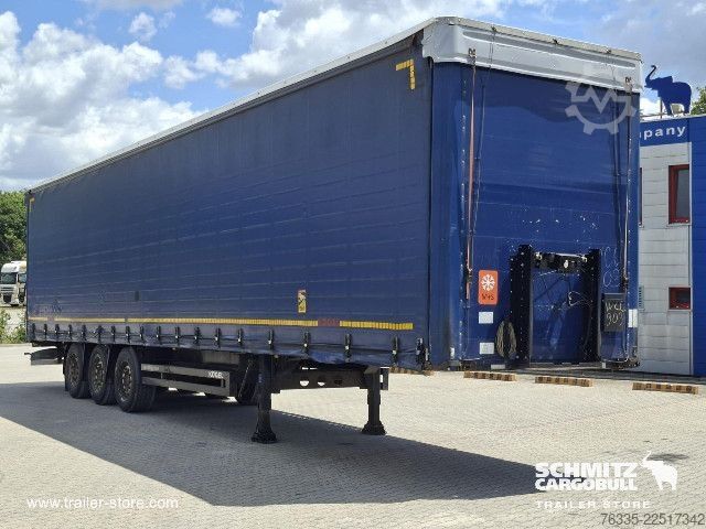 Open semitrailer with tarp Kögel Curtainsider Mega