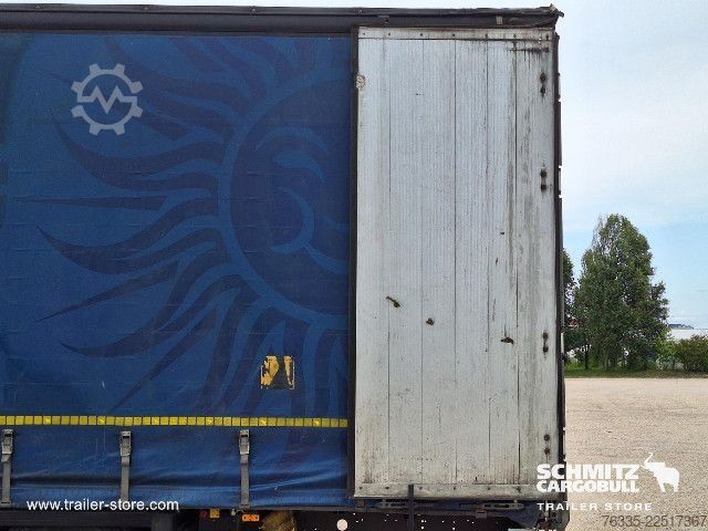 Auflieger mit Pritsche & Plane Schmitz Cargobull Curtainsider Mega