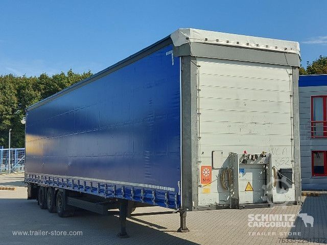 Auflieger mit Pritsche & Plane Schmitz Cargobull Curtainsider Mega