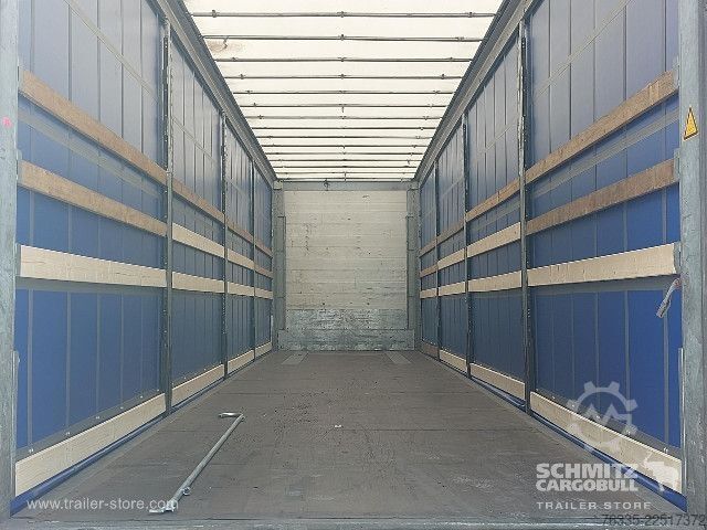 Auflieger mit Pritsche & Plane Schmitz Cargobull Curtainsider Mega