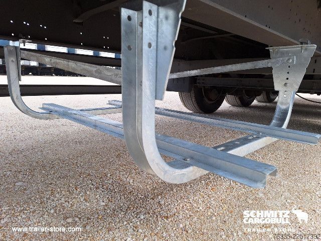 Open semitrailer with tarp Schmitz Cargobull Curtainsider Mega