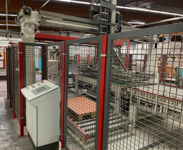 Feeding / stacking system Wamhoff Beschickung und Stapelanlage