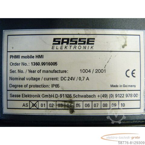 Component Sasse Elektronik 1360.9916005 PHMI mobile HMI