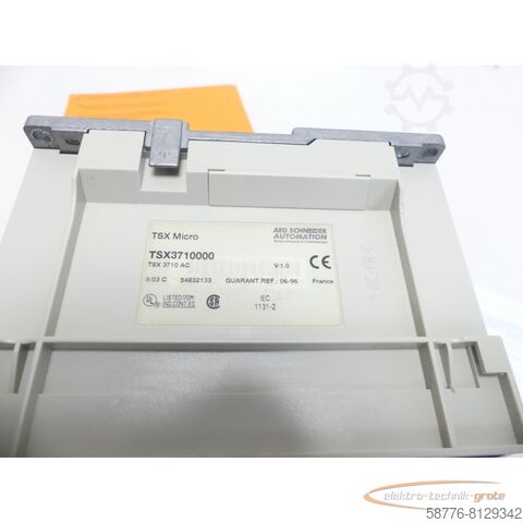 Component  Schneider Elektrik TSX37 10028DR1  SPS CPU    !