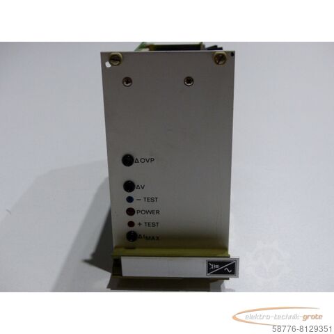 Component Schroff SB 201 / 4-6 V,3 A / Nr. 11005-58 31061-036 Power Supply