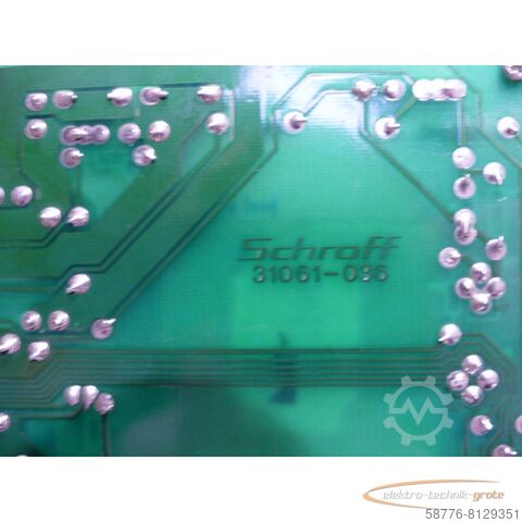 Component Schroff SB 201 / 4-6 V,3 A / Nr. 11005-58 31061-036 Power Supply