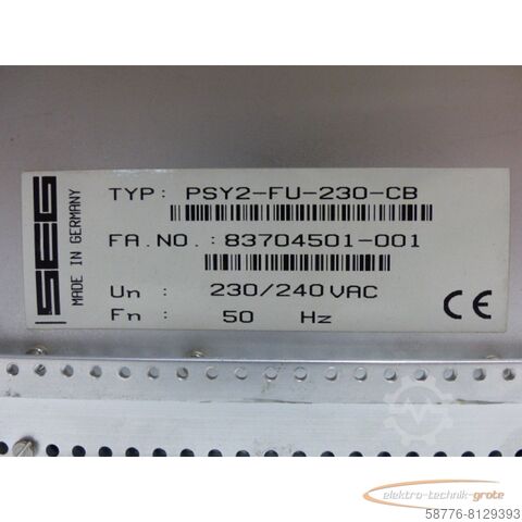 Component SEG PSY2-FU-230-CB Auswerteinheit
