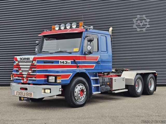 Standard-SZM Scania T143.450 6x4 TORPEDO / HAUBER / HYDRAULIC