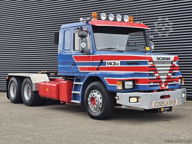 Standard-SZM Scania T143.450 6x4 TORPEDO / HAUBER / HYDRAULIC