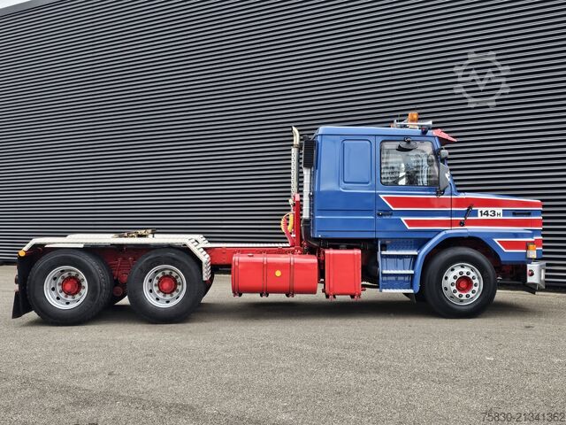 Standard-SZM Scania T143.450 6x4 TORPEDO / HAUBER / HYDRAULIC