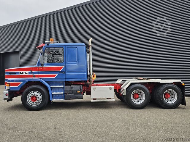 Standard-SZM Scania T143.450 6x4 TORPEDO / HAUBER / HYDRAULIC