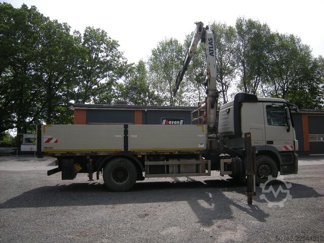 Truck mounted crane Mercedes-Benz Actros 1848