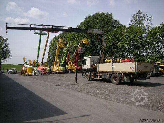 Truck mounted crane Mercedes-Benz Actros 1848