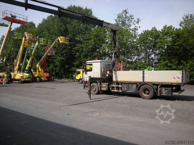 Truck mounted crane Mercedes-Benz Actros 1848