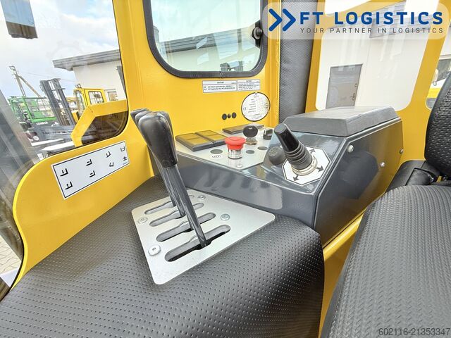 4-way forklift Combilift C4000 GAS DUPLEX 4600 FORK POSITIONER