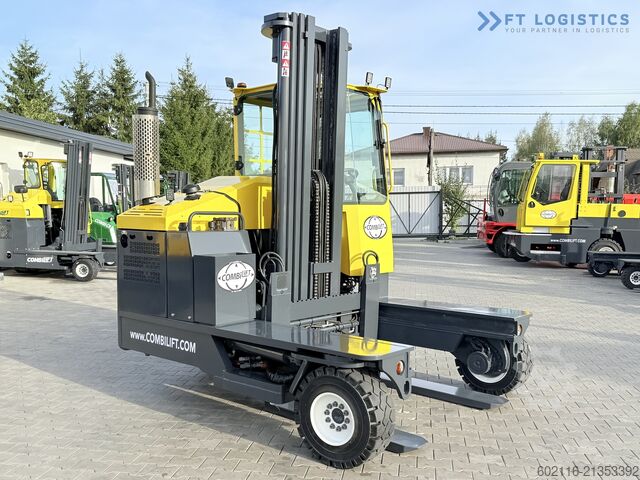 4-way forklift Combilift C5000XL GAS TRIPLEX 6000 EXTENDABLE FORK