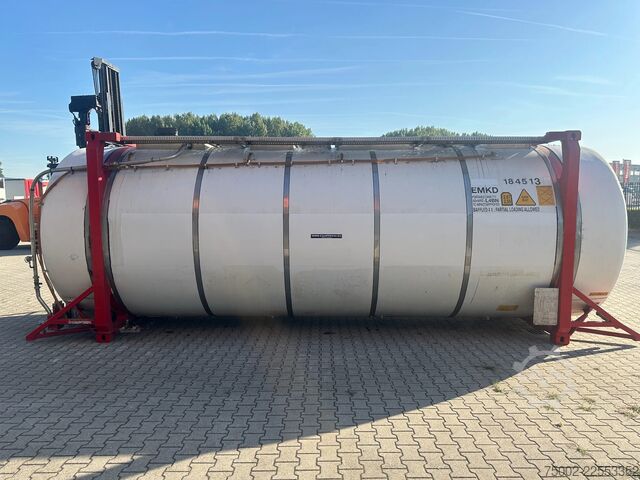 Tankcontainer SINGAMAS 34.980L / 1-comp. / 4 BAFFLES / 20FT swapbody /...