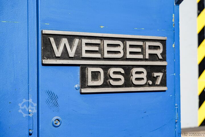Kunststoffverarbeitungsmaschine Weber DS 8.7
