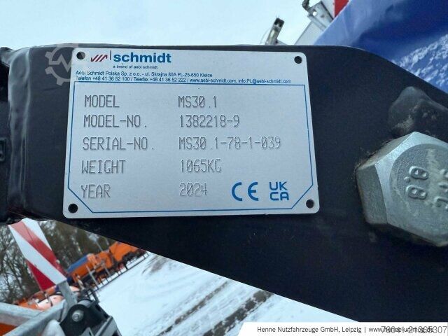 Agricultural machine Schmidt Schneepflug Tarron MS 30.1