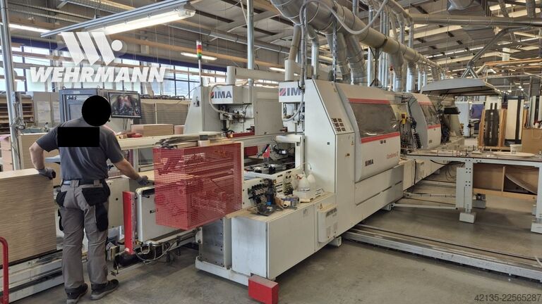 Double-sided edge banding machine IMA Combima/II/390/B/L12 (2010) IMA Combima/II/390/B/L12