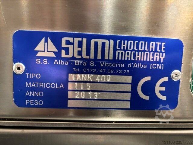 Chocolate tank for dissolving the chocolate Selmi Tank 400
