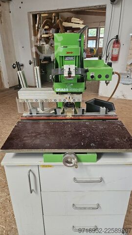 Fitting drill machine Grass / BLUM BBM /ST Bänder- & Reihenlochbohrmaschine