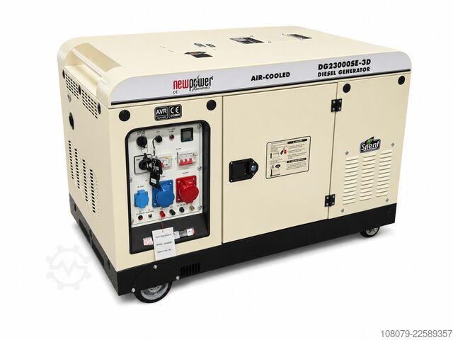 Power generator Newpower Generator DG23000SE-3D Stromerzeuger 16kW 4-Takt