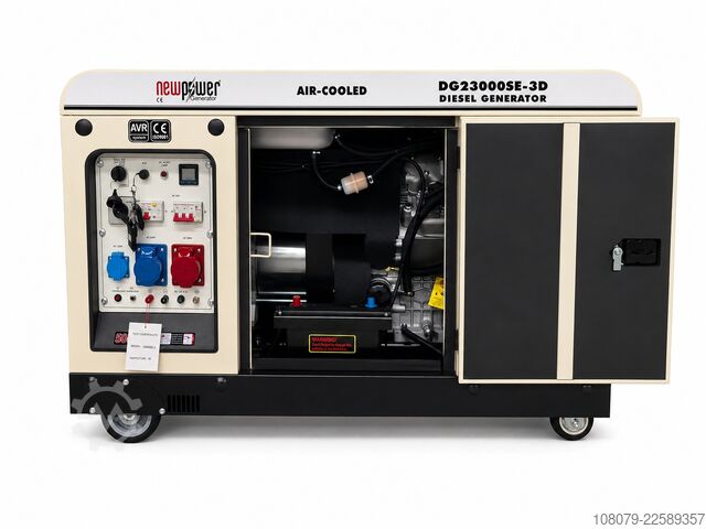 Power generator Newpower Generator DG23000SE-3D Stromerzeuger 16kW 4-Takt