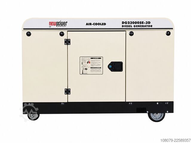 Power generator Newpower Generator DG23000SE-3D Stromerzeuger 16kW 4-Takt