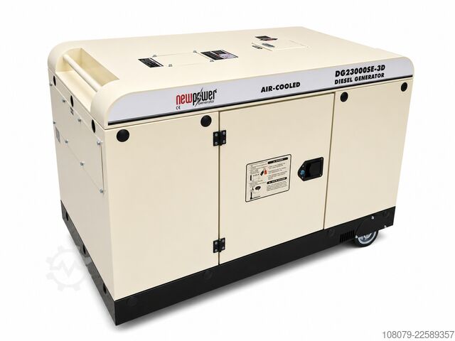 Power generator Newpower Generator DG23000SE-3D Stromerzeuger 16kW 4-Takt