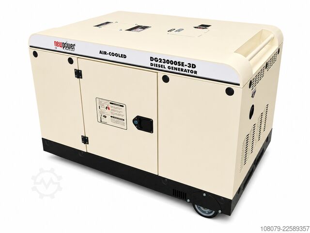 Power generator Newpower Generator DG23000SE-3D Stromerzeuger 16kW 4-Takt