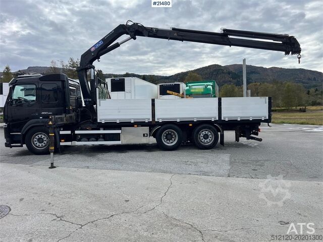 Crane Volvo FM460 6x2 Crane Truck w/ 26t/m HMF crane