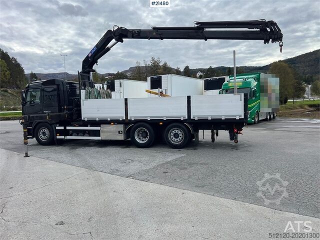 Crane Volvo FM460 6x2 Crane Truck w/ 26t/m HMF crane