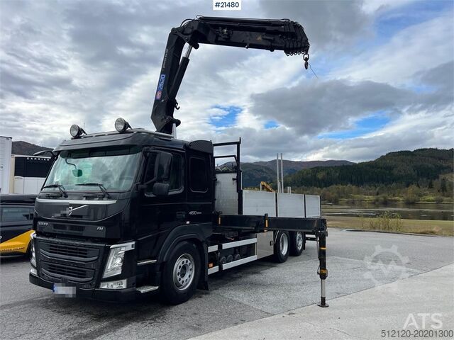 Crane Volvo FM460 6x2 Crane Truck w/ 26t/m HMF crane