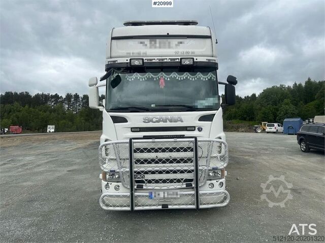 Standard tractor Scania 480 6x2 truck w/ hydraulics and new engine.