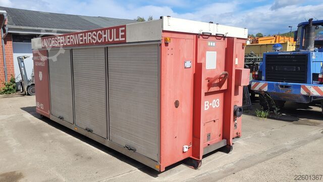 Roll-off container Hüllenkremer Werkzeug/Material Abrollcontainer