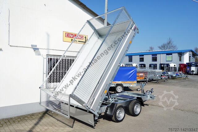 Kipper 3-Seiten Hapert HAPERT COBALT HM2 2,7t 305x180x85cm Dreiseitenkipper Gitteraufsatz