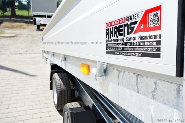 Kipper 3-Seiten Hapert HAPERT COBALT HM2 2,7t 305x180x85cm Dreiseitenkipper Gitteraufsatz